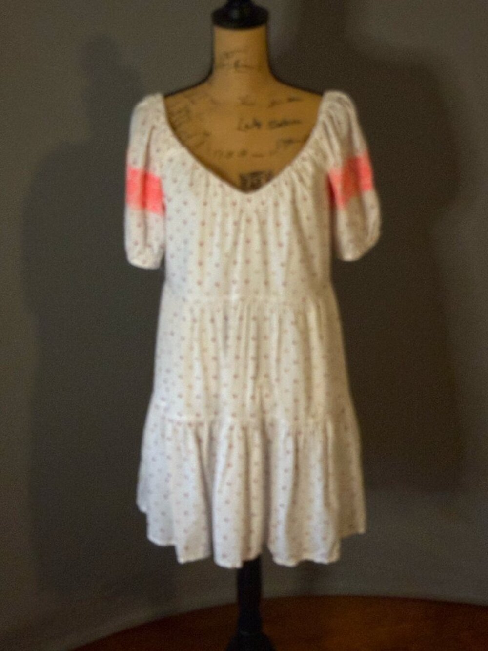 Loft cotton eyelet dress